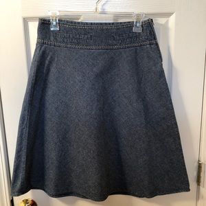 ⭐️ A-Line Denim Skirt
